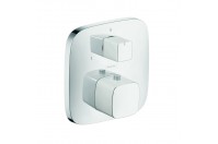 PuraVida baterie dus cu termostat incastrata Alb- Cr